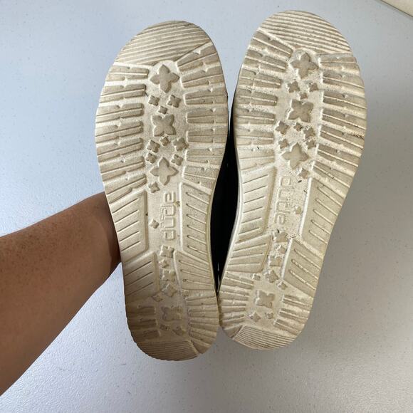 Hey Dude Women's Size 7 Wendy Chambray Off Black Slip On Loafer Comfort Sneaker - Picture 11 of 14